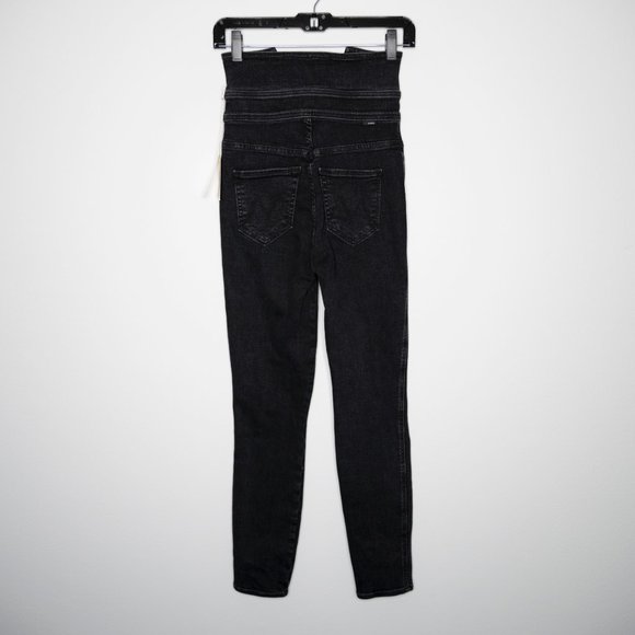 Mother The Swooner Exposed Snap Ankle Skinny I34 - Picture 5 of 13